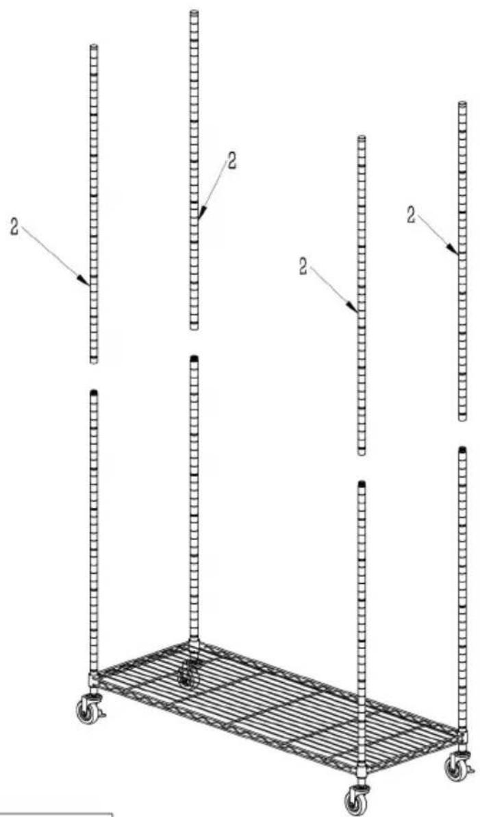 Vevor YC0002 - ASSEMBLY STEP - 3