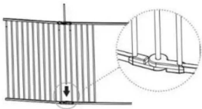 Vevor YFB1001W - Option B: Gate Frames Can Be Installed As A Fence - 3