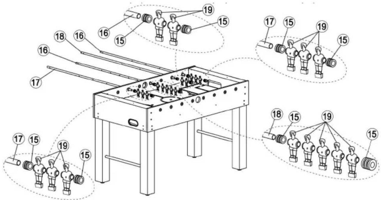 Vevor SUO-5429L - PARTS LIST - 7