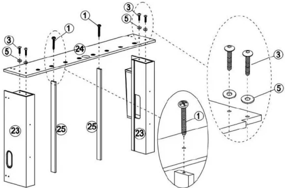 Vevor SUO-5429L - SCHRITT 2 : - 1