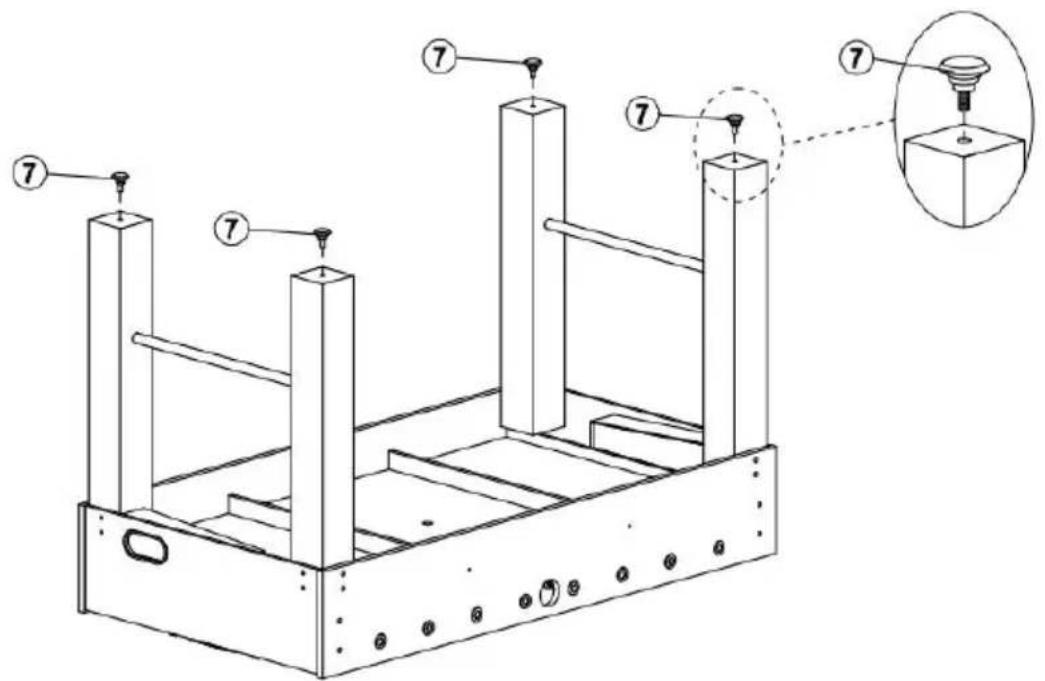 Vevor SUO-5429L - ASSEMBLY INSTRUCTIONS: - 5