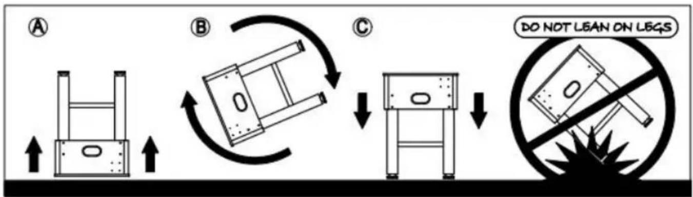 Vevor SUO-5429L - ASSEMBLY INSTRUCTIONS: - 1