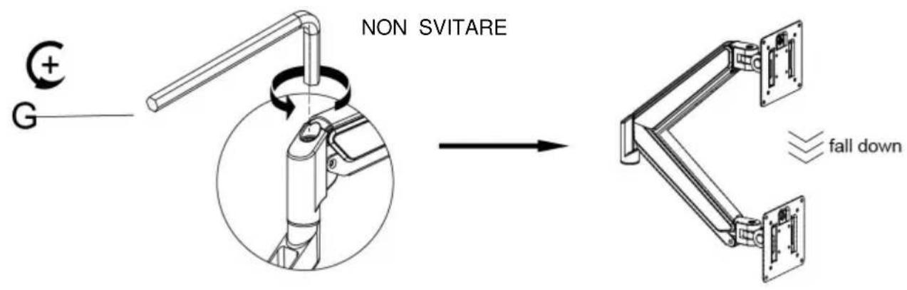 Vevor ZD200 - Case 1: Monitor/Arm fall down (after install your monitor) - 1