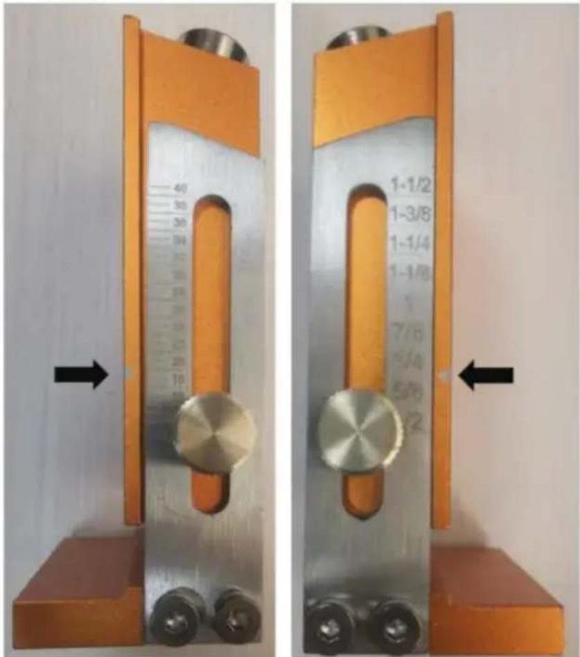Vevor XRS030 - Einstellbare Dickeneinstellung Messen Sie - 1