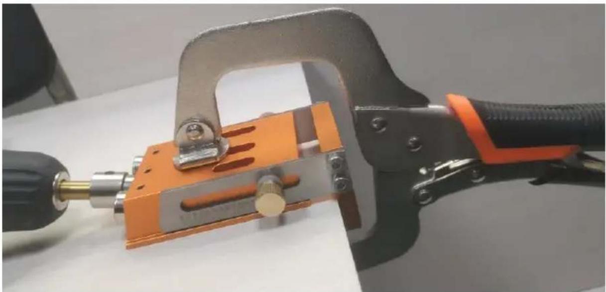 Vevor XRS030 - Drill hole - 1