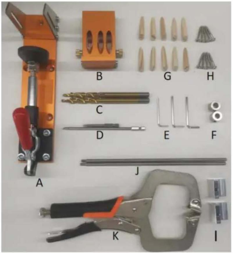 Vevor XRS030 - Schemat struktury - 2