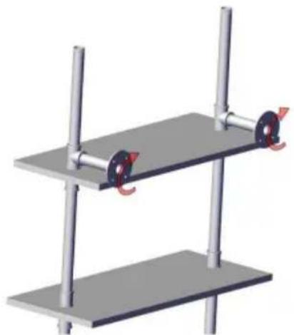 Vevor WPSR-XM014 - Rohrregale montieren - 8