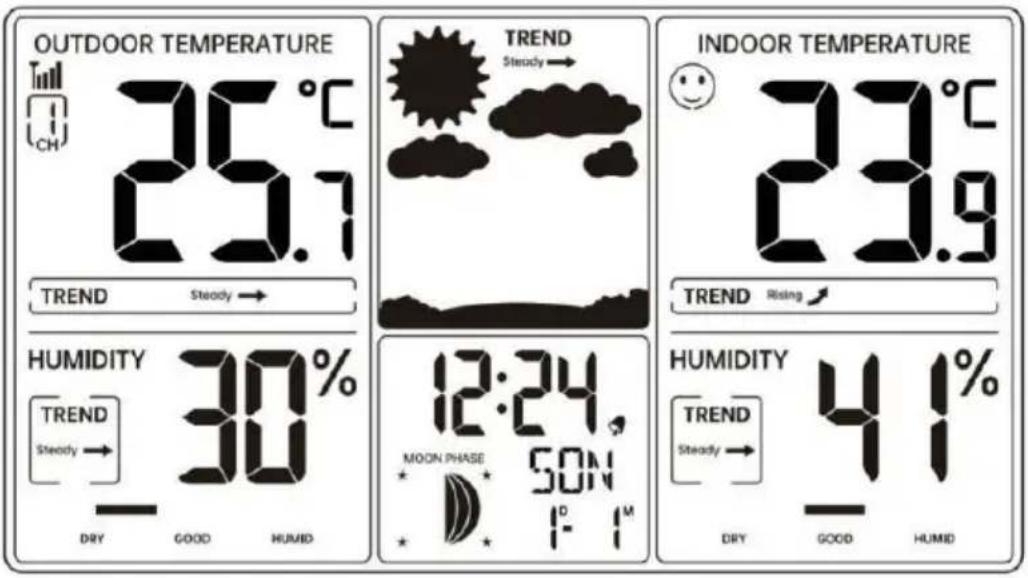 Vevor YT6077 - PAIR THE OUTDOOR REMOTE SENSOR - 2
