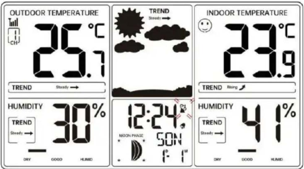 Vevor YT6077 - KOPPA UTOMHUSEN FJÄRRSENSOR - 3