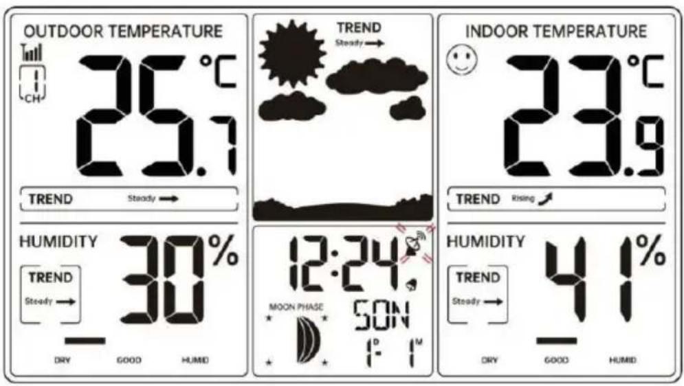 Vevor YT6077 - KOPPELN SIE DEN AUSSENSENSOR - 4