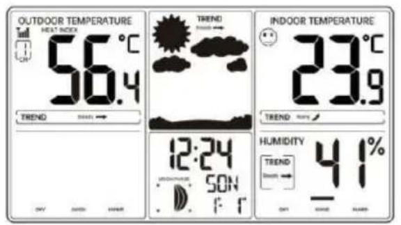 Vevor YT6077 - HEATINDEXAND DEW POINT - 1
