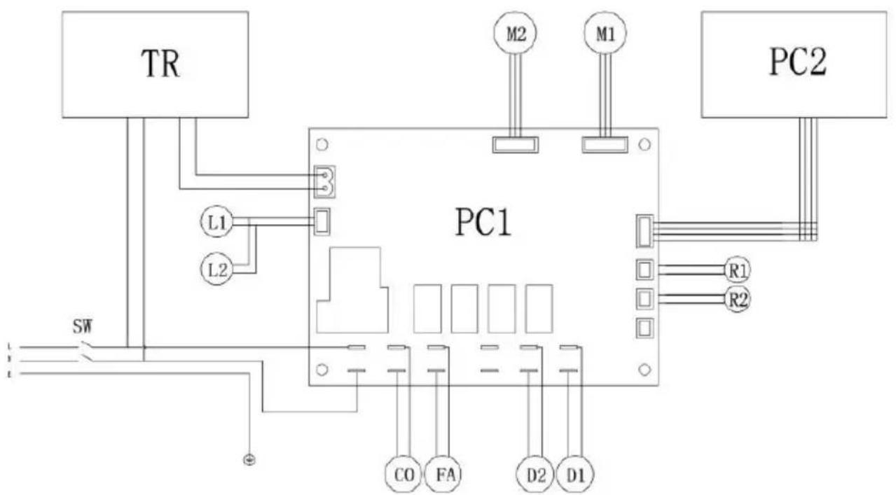 Vevor XN120B - Wiring diagram - 2