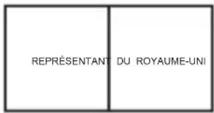 REPRÉSENTANT DU ROYAUME-UNI