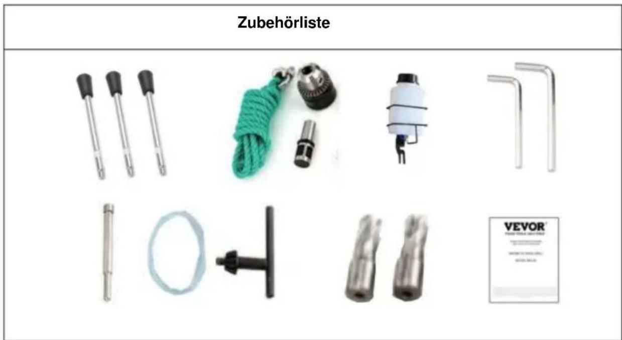 Vevor ZT-40HAR - STRUKTURDIAGRAMM - 2