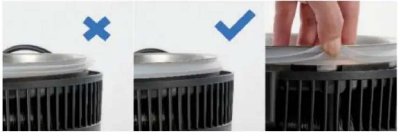 Vevor YMK40202 - GRUPPO GUARNIZIONE IN SILICONE - 1