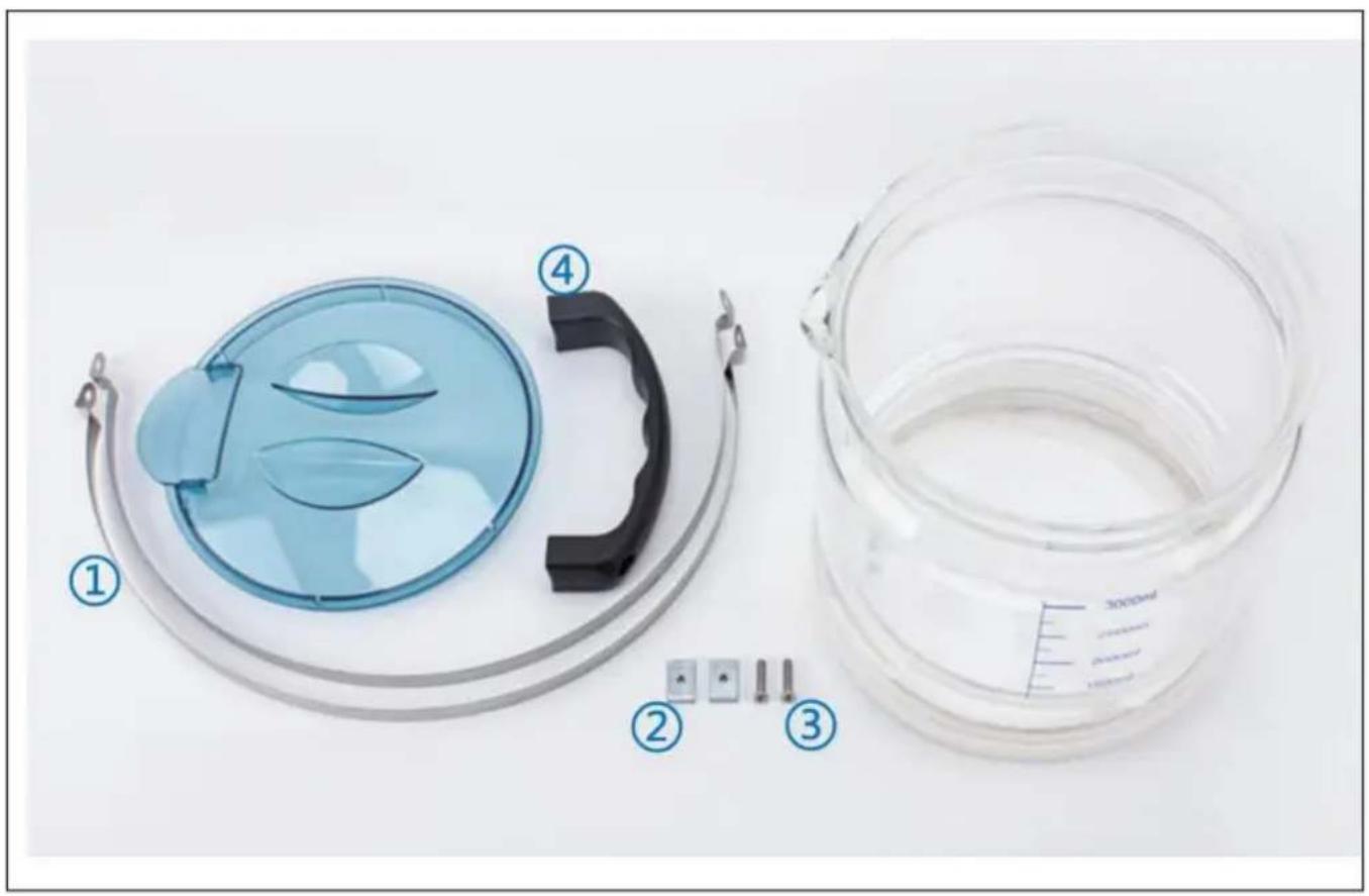 Vevor YMK40202 - ENSEMBLE DE JOINT EN SILICONE - 6