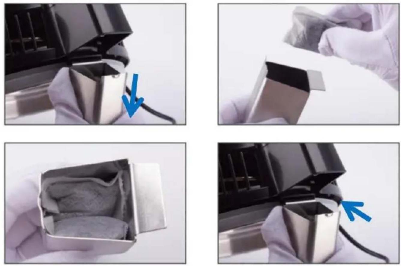 Vevor YMK40202 - ACTIVATED CHARCOAL & NOZZLE ASSEMBLY - 1