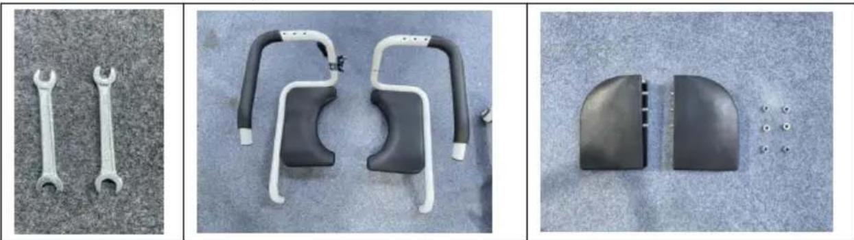 Vevor XFL-QX-YW03 - Insert the mandrel into the mounting holes on the left and right the frame assembly and insert the latch - 4