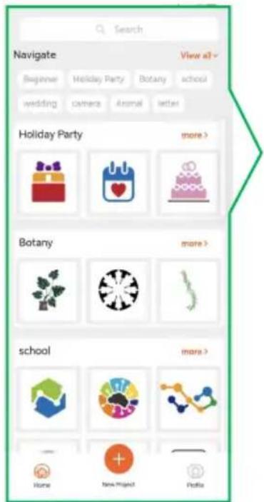 Vevor Smart1 - Click on the Sm cutter icon. - 8