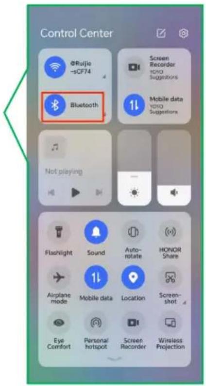 Vevor Smart1 - Navigate to the hor 2.4 Turn on system's page and click "Profile" Bluetooth - 3