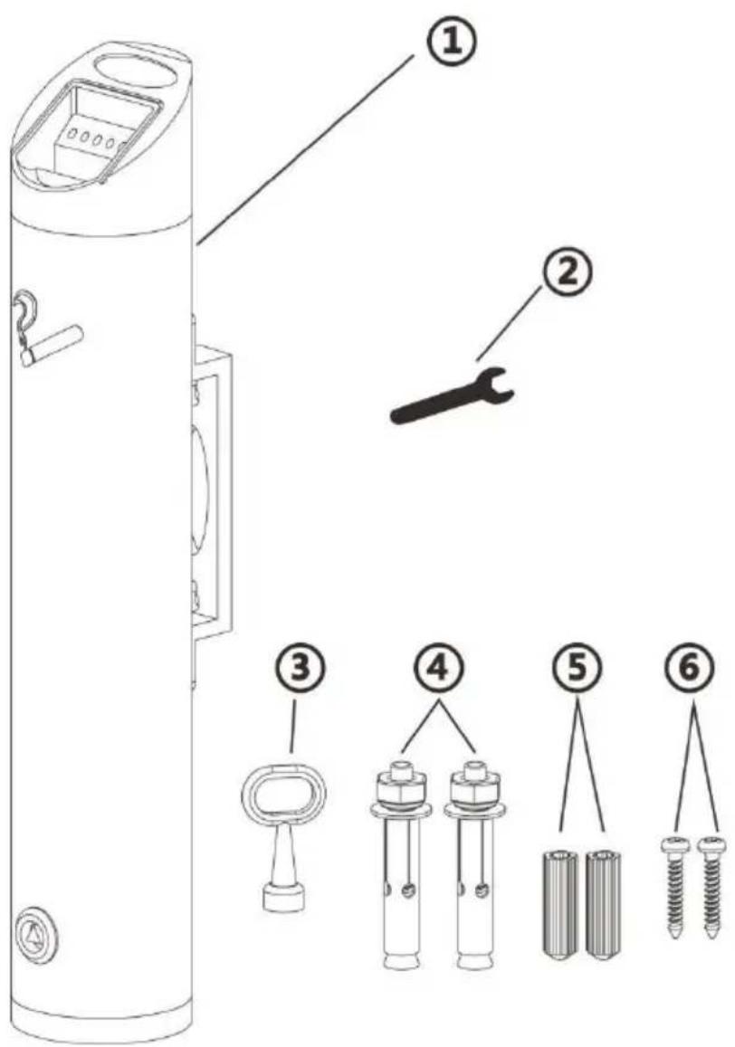 Vevor YD-32B - PARTS LIST - 1