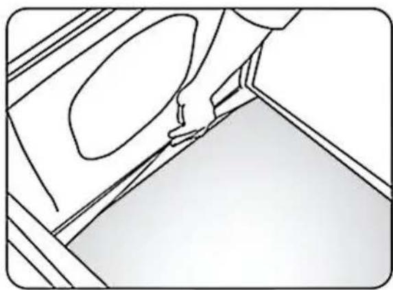 Vevor ZC-DYSY-01 - Attaching the color backdrop cloth - 2