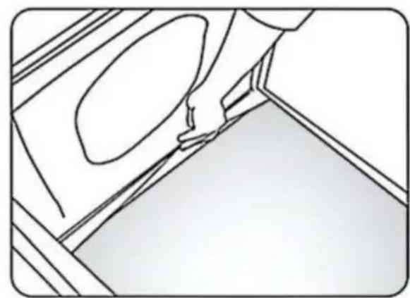 Vevor ZC-DYSY-01 - Attaching the color backdrop cloth - 2