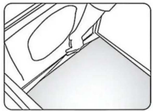 Vevor ZC-DYSY-01 - Attaching the color backdrop cloth - 2