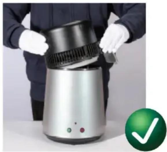 Vevor YMK40208 - ACTIVATED CHARCOAL & NOZZLE ASSEMBLY - 9