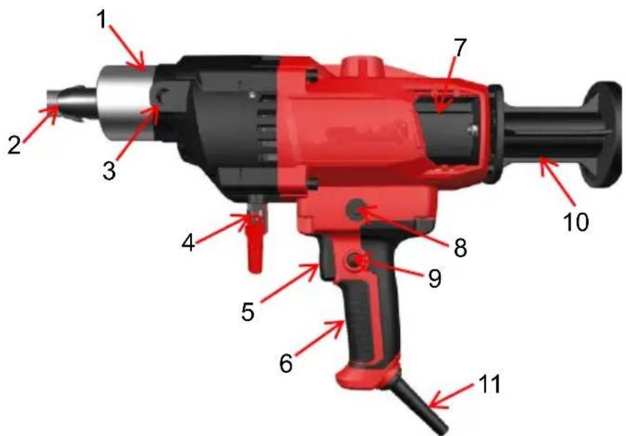 Vevor Z1Z-CF-9180 - STRUCTURE DIAGRAM - 1