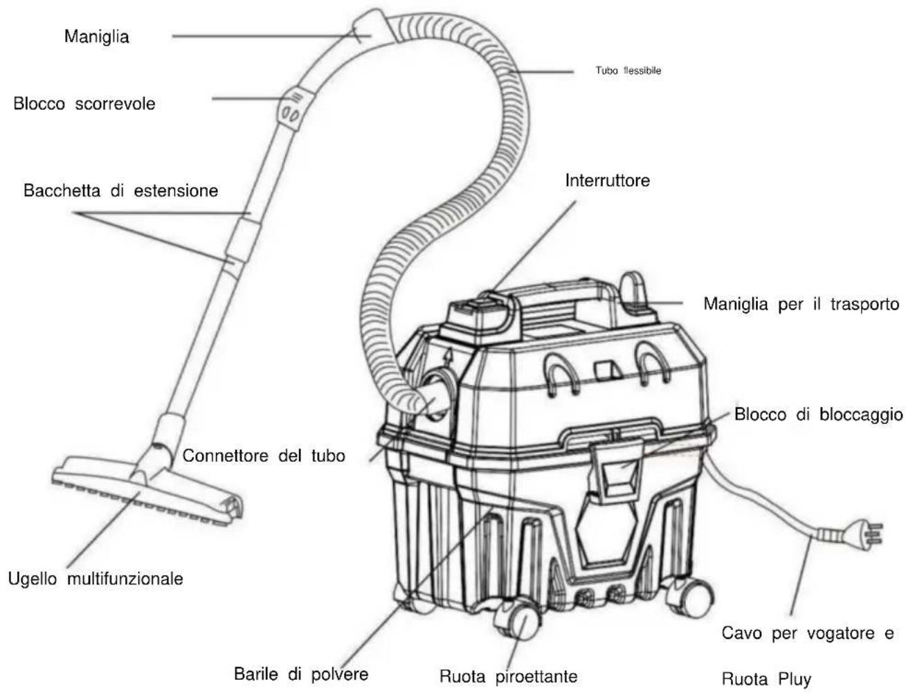 Vevor YLW6222 - ISTRUZIONI - 1