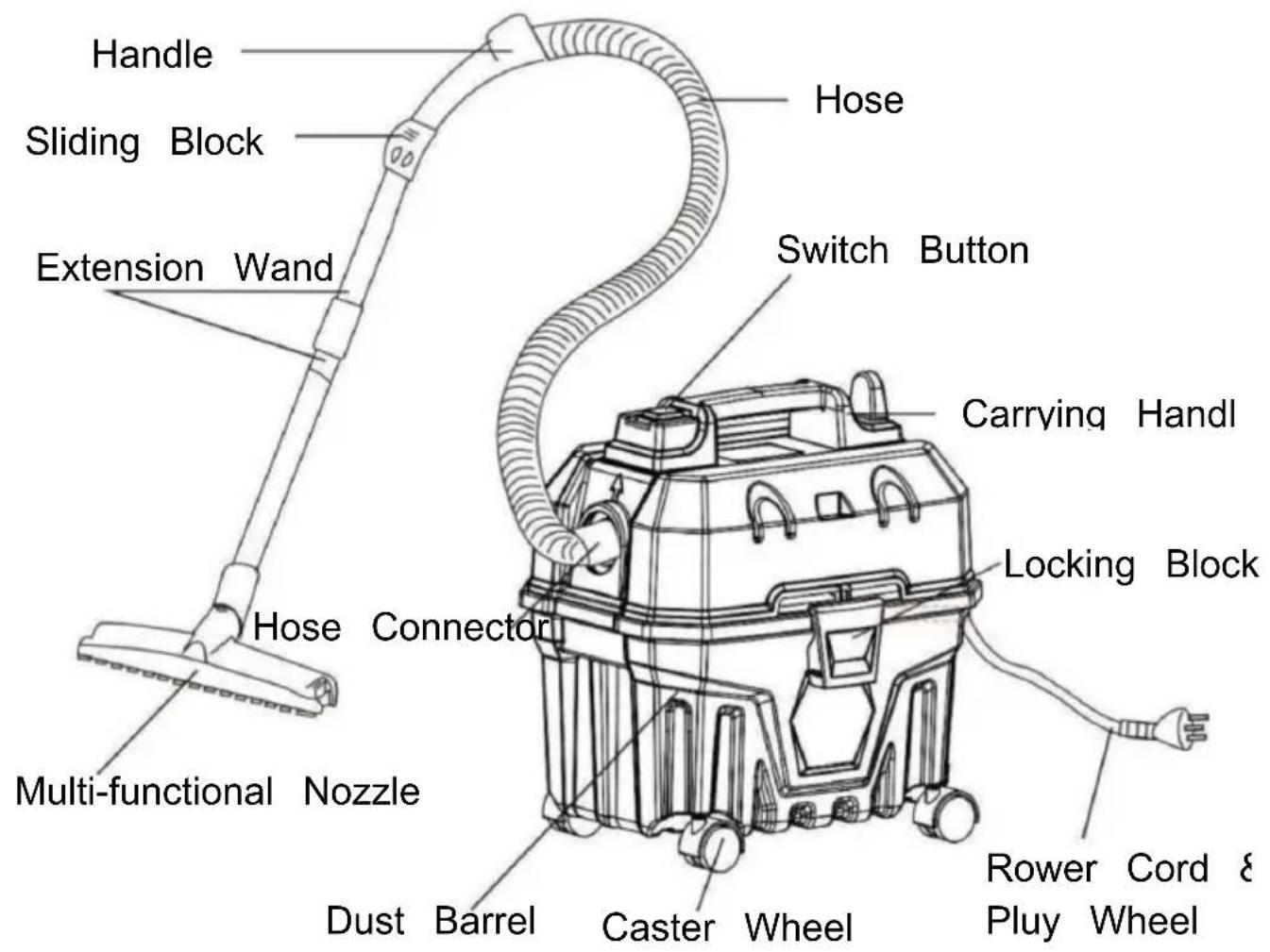 Vevor YLW6222 - INSTRUCTIONS - 1