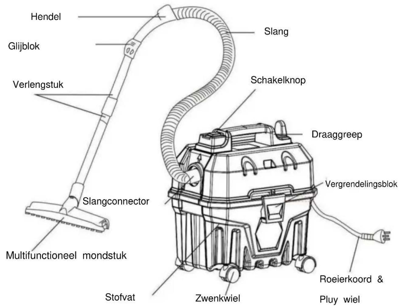 Vevor YLW6222 - INSTRUCTIES - 1