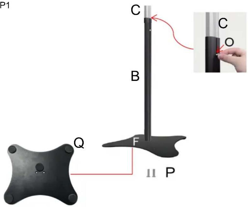 Vevor ZP-36T-V2 - ASSEMBLY STEPMethod - 1
