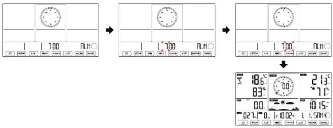 Vevor YT60309 - Setting the Alarm - 1