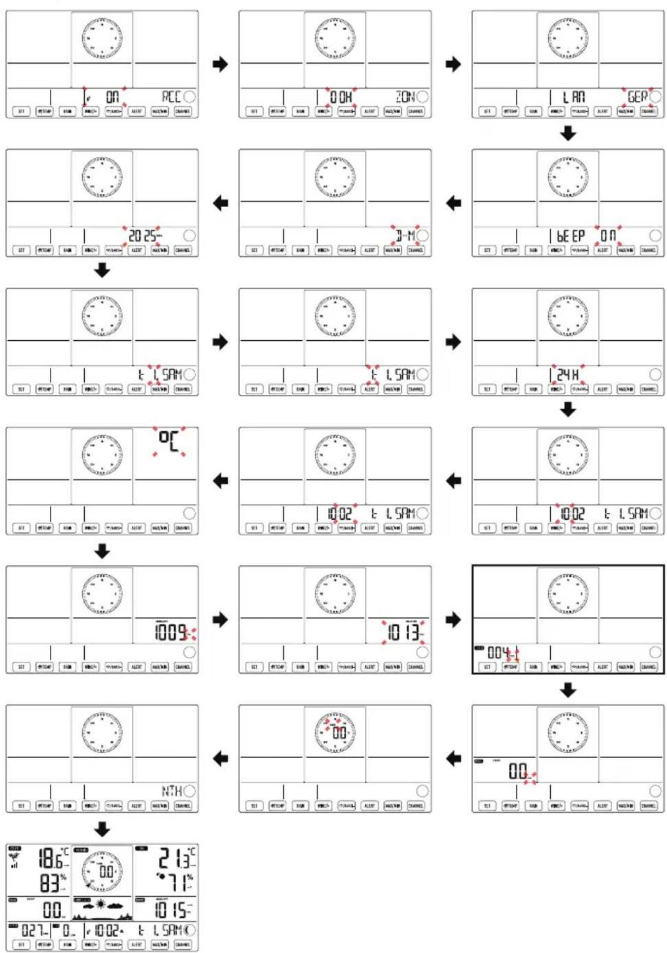 Vevor YT60309 - Setting Order - 1
