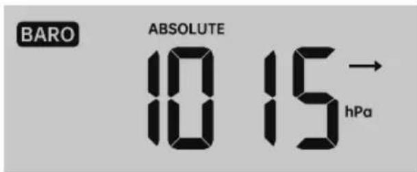 Vevor YT60309 - Barometer Pressure Display - 1