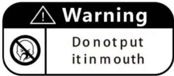 Vevor YQ3309 - WARNING: - 2