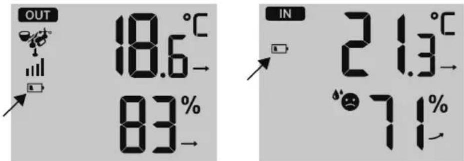 Vevor YT60310 - LOW BATTERY INDICATOR - 1
