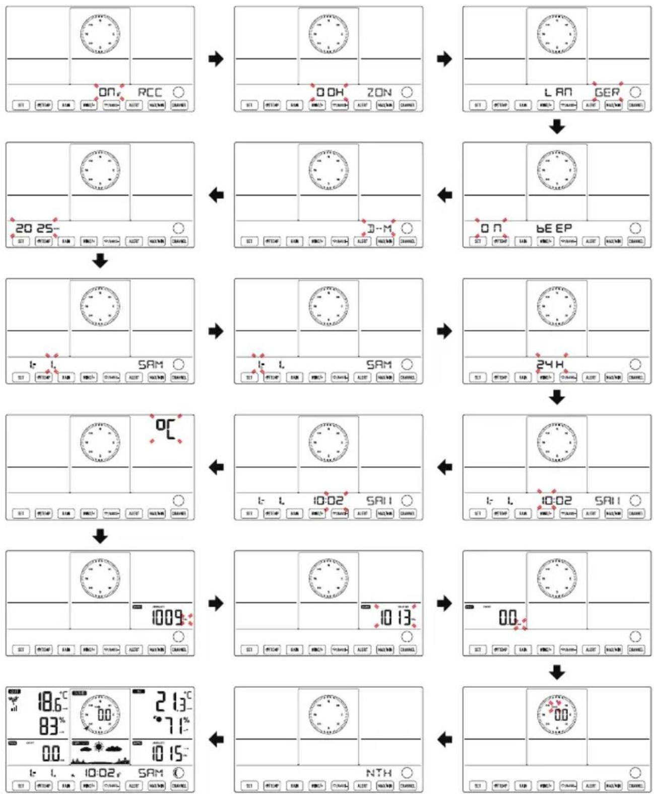 Vevor YT60310 - Setting Order - 1