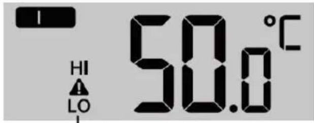 Vevor YT60310 - Aby ustawic alert - 2