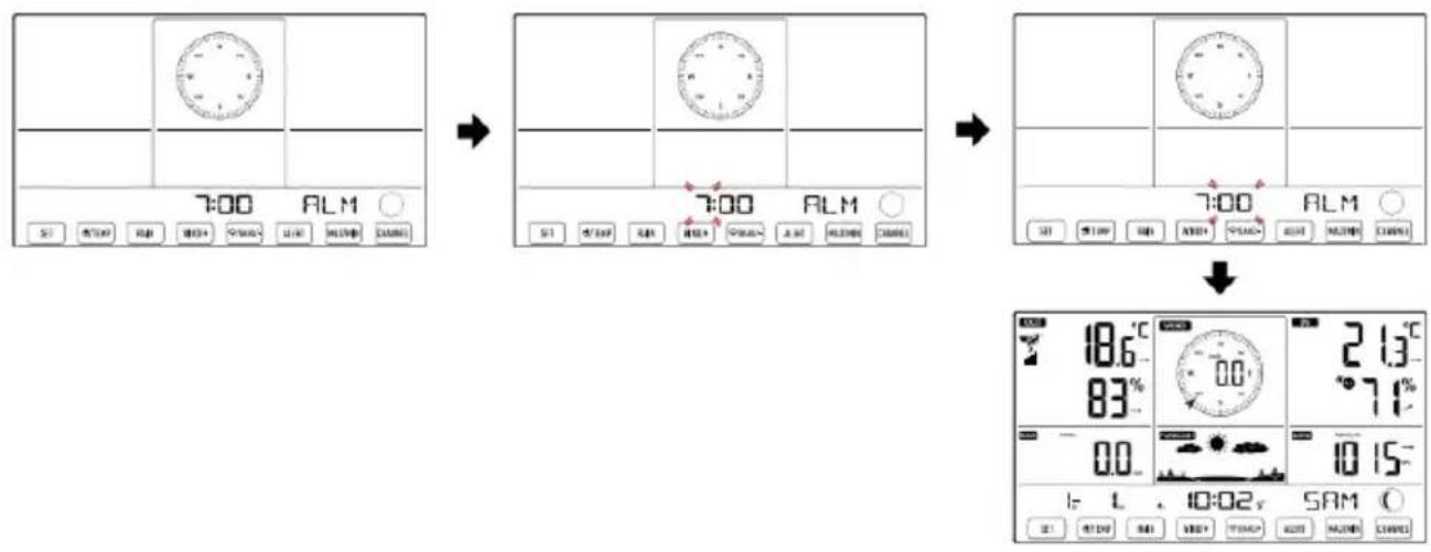 Vevor YT60310 - Réglage de l'alarme - 1