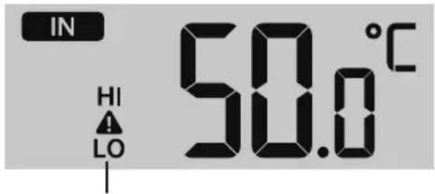 Vevor YT60310 - To Set the Alert - 1