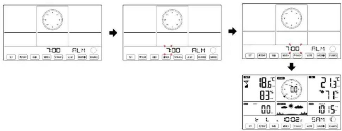 Vevor YT60310 - Configuración de la alarma - 1