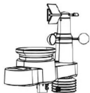 Vevor YT60310 - MONTAZ BEZPRZEWODOWEGO CZUJNIKA ZEWNETRZNEG0 5 W1 - 1