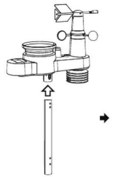 Vevor YT60310 - INSTALLING THE MOUNTING POLE AND BRACKET - 1