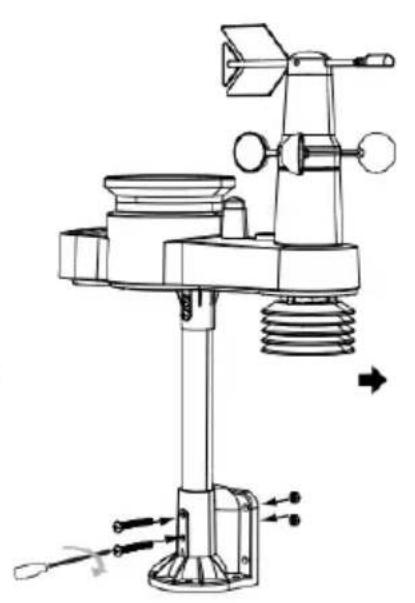 Vevor YT60310 - INSTALLATION DER MONTAGE POLE UND HALTERUNG - 5