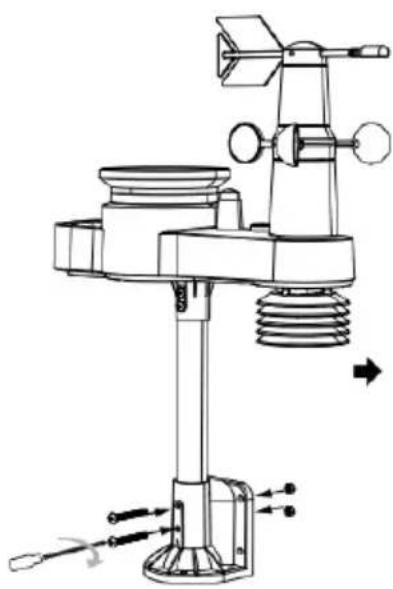 Vevor YT60310 - INSTALLATION DU MONTAGE POLE ET SUPPORT - 5