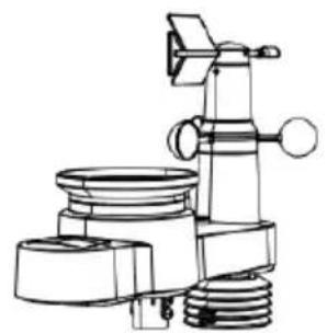 Vevor YT60310 - MONTAGGIO DEL SENSORE ESTERNO WIRELESS 5 IN 1 - 1
