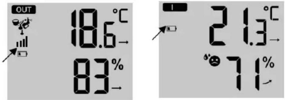 Vevor YT60310 - LOW BATTERY INDICATOR - 1